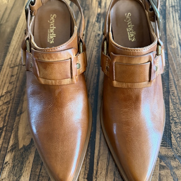 Saychelles New In Town Western Mule - Size 7.5 - Picture 2 of 5